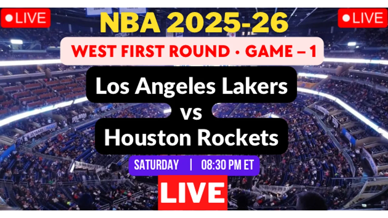 LAKERS @ ROCKETS NBA 2025-26 Basketball Match Live