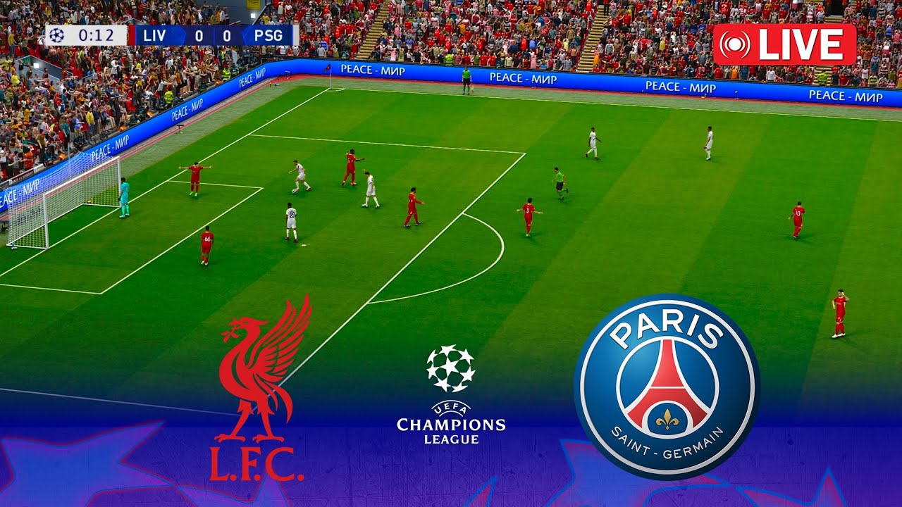 Liverpool vs PSG Live