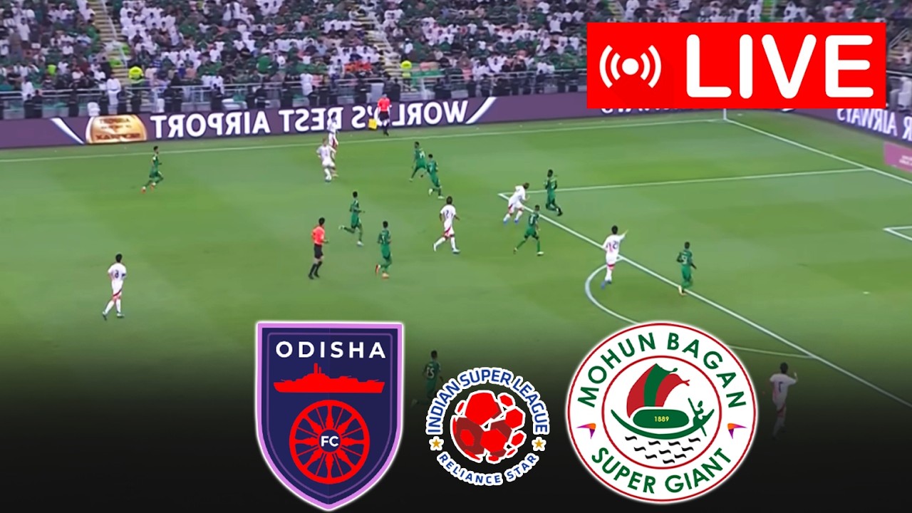 Odisha FC vs Mohammedan Live
