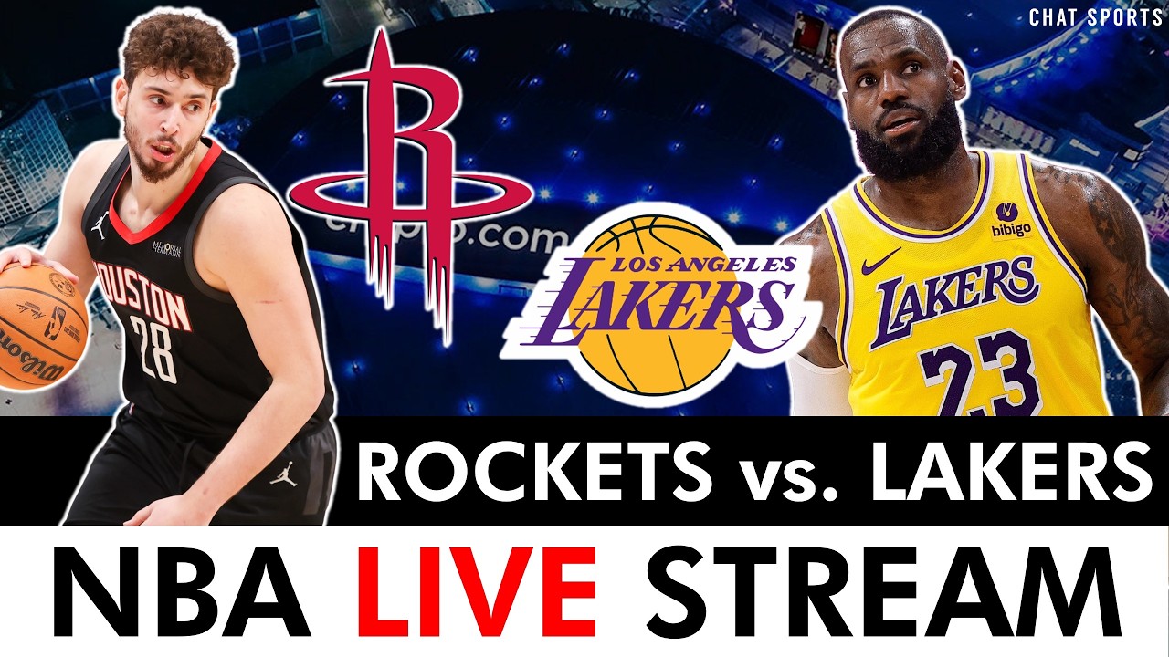 ROCKETS vs LAKERS Live Today