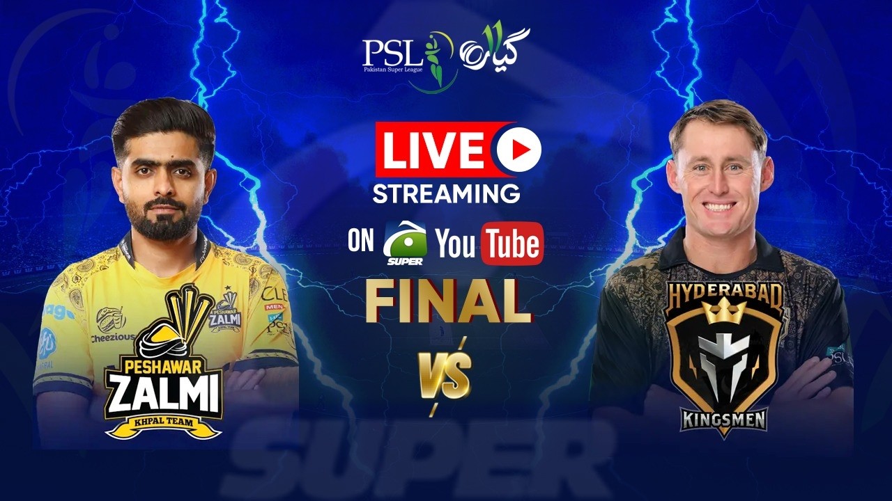Peshawar Zalmi vs Hyderabad Kingsmen Live Stream