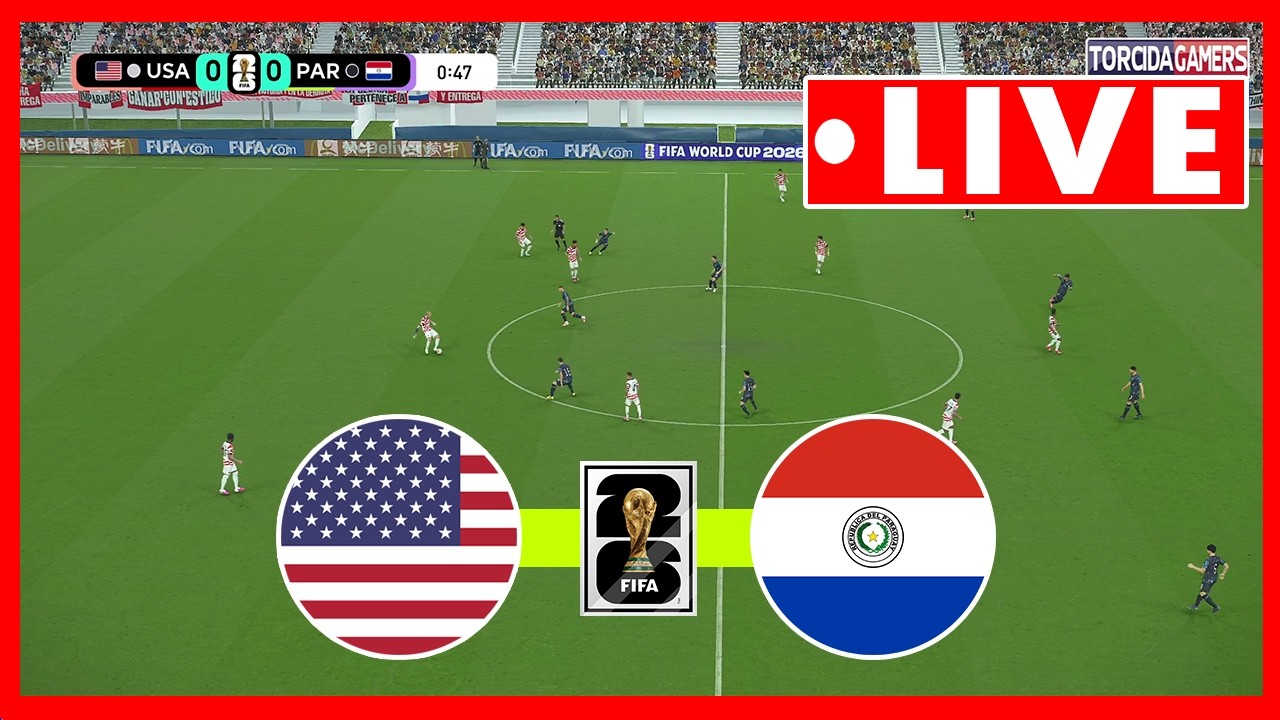USA 🇺🇸 vs Paraguay Live